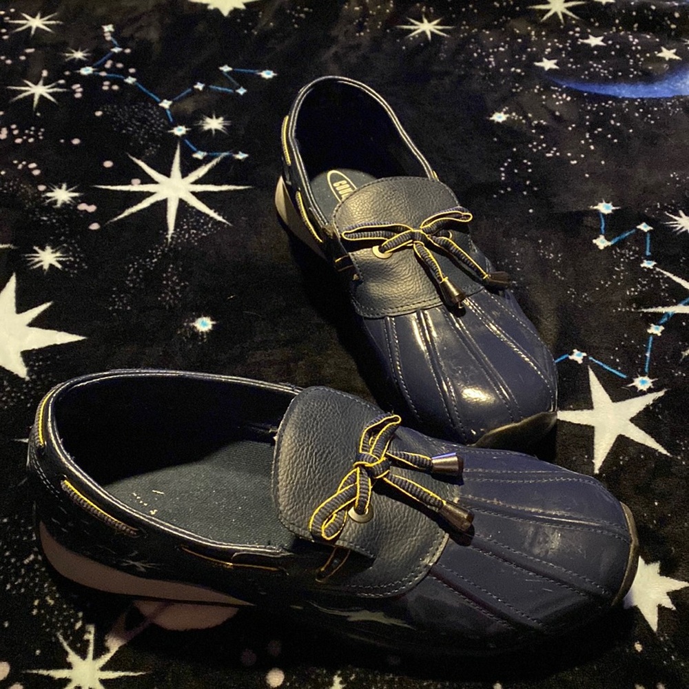 Cougar women’s Hello rain slip on loafer waterproof ducks shoes size 10M